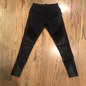 NWT Splits 59 Leather / Mesh Leggings
